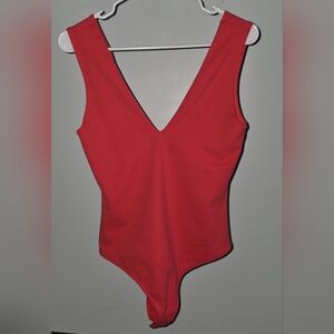 Intimately By FREE People Coral Bodysuit